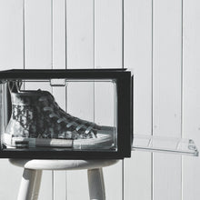 Load image into Gallery viewer, Black 360 Degree Sneaker Display Case