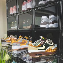 Load image into Gallery viewer, Black OG Drop-Front Sneaker Display Case