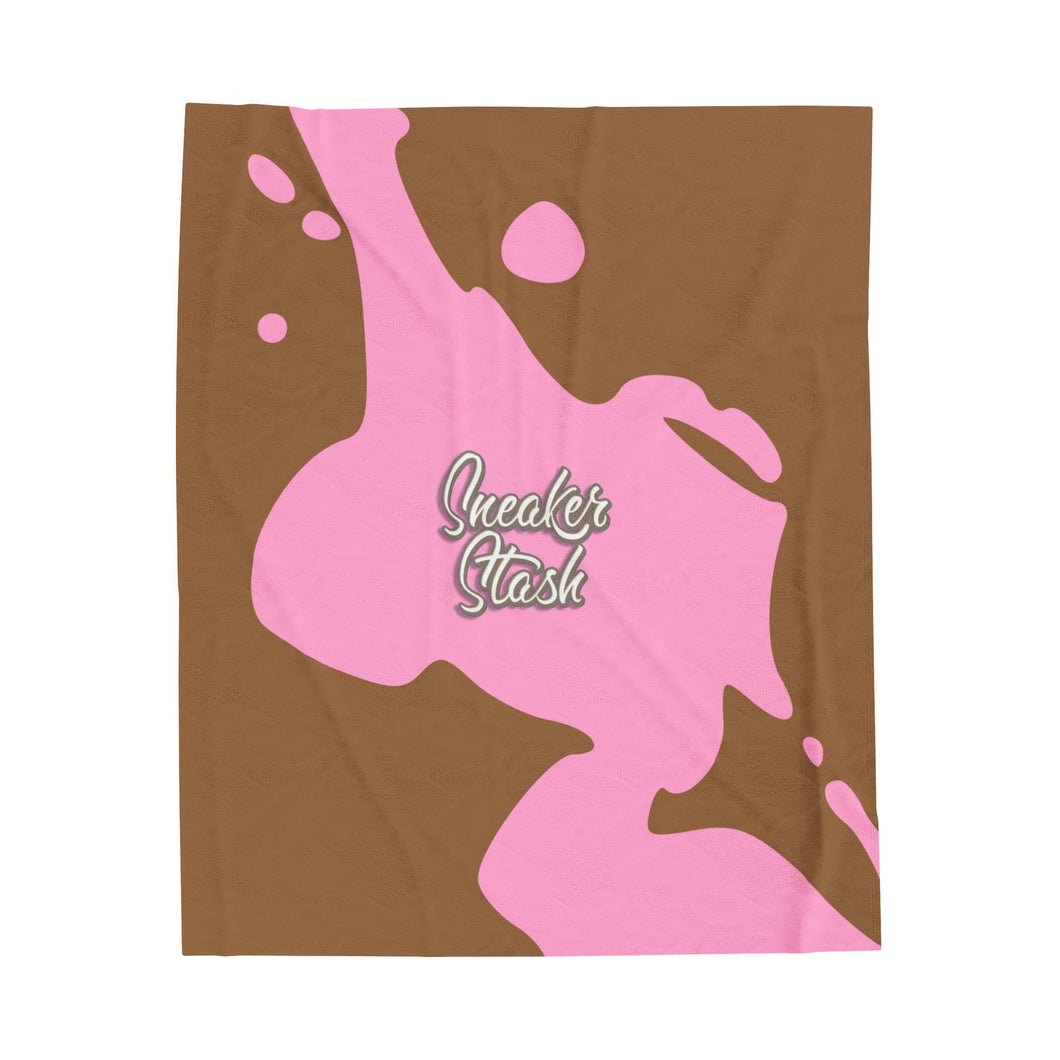 Splatter Velvet Blanket