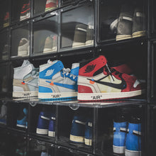 Load image into Gallery viewer, Black OG Drop-Front Sneaker Display Case
