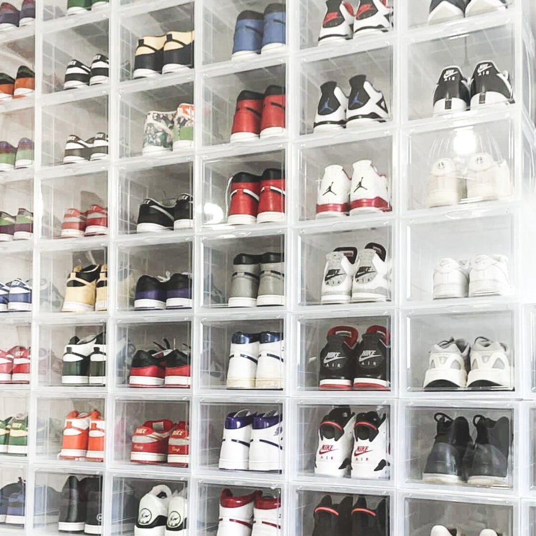 Clear OG Drop-Front Sneaker Display Case